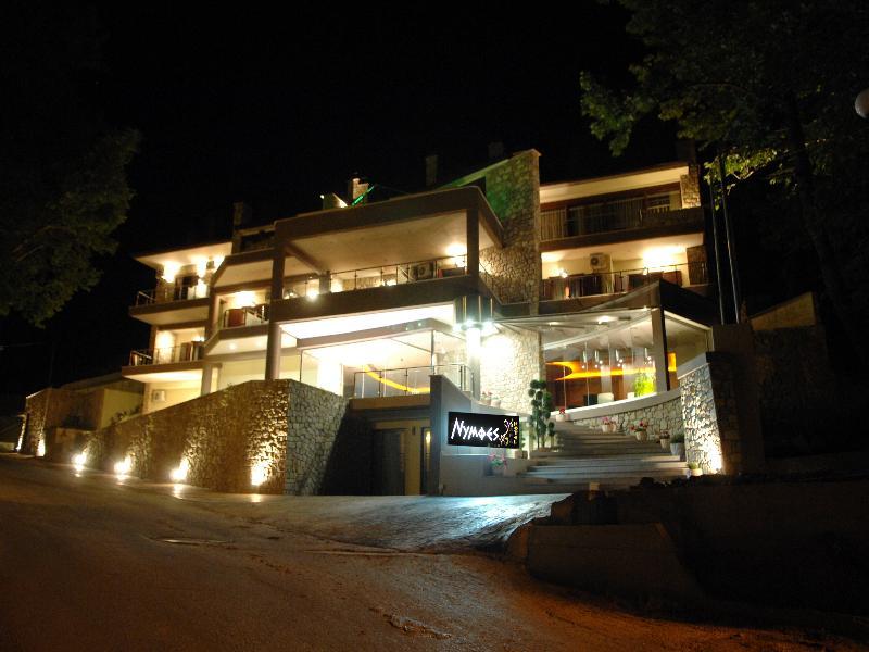 Nymfes Hotel Káto Loutrákion Exterior foto